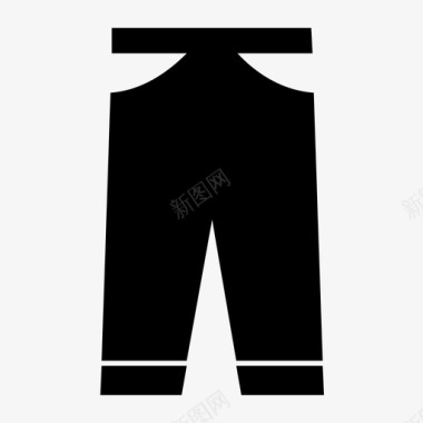 服装衣服裤子图标图标
