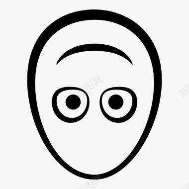 人物多种表情上下颠倒的脸蛋头表情图上下脸蛋头表情图复活节图标图标