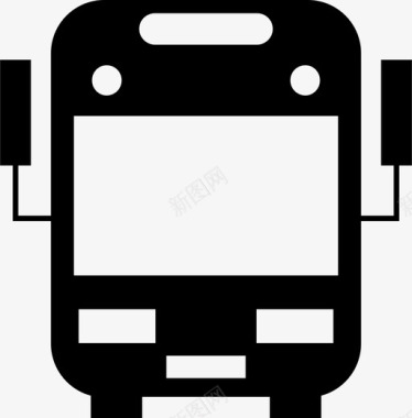 公共交通标识公共汽车公共汽车学校驾驶图标图标