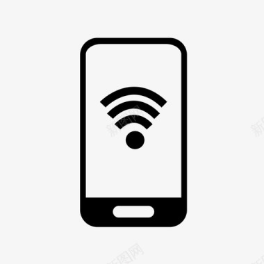 安卓WiFi升级版智能手机安卓手机图标图标