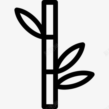 竹子美容院直系图标图标