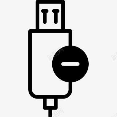 数据线素材miniusb数据线错误连接图标图标