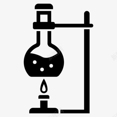 化学实验的工作人实验化学实验化学图标图标