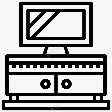 我爱电视图标电视家具技术图标图标