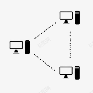 局域网网卡局域网图标