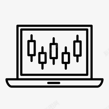 烛台图商务数据图标图标