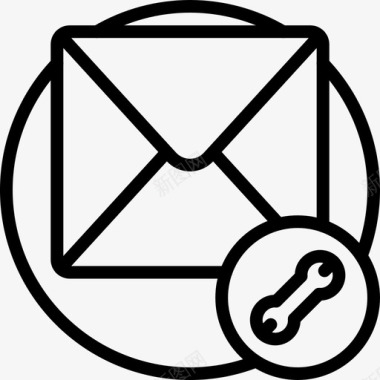 邮件设置电子邮件基本信息图标图标
