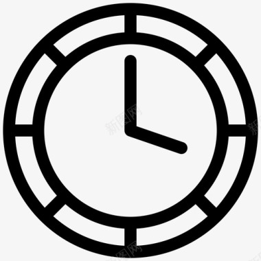 小学生电话手表手表时钟时间图标图标