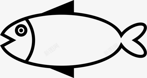 海水产品鱼动物海洋图标图标