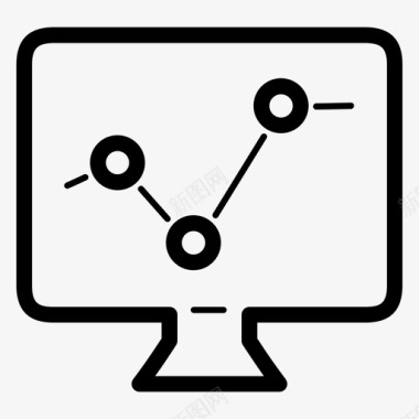 市场趋势分析报告图标图标