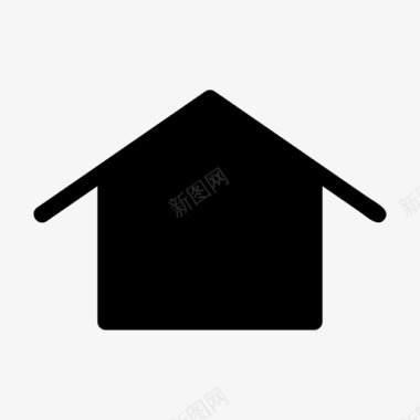 房子起居室房地产图标图标