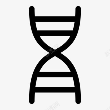 多彩DNAdna生物学教育图标图标