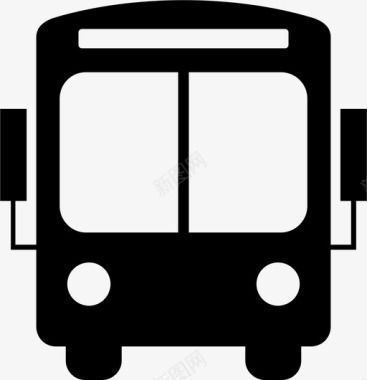公共交通标识公共汽车驾驶公共交通图标图标