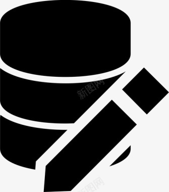 服务器数据库计算编辑数据库图标图标