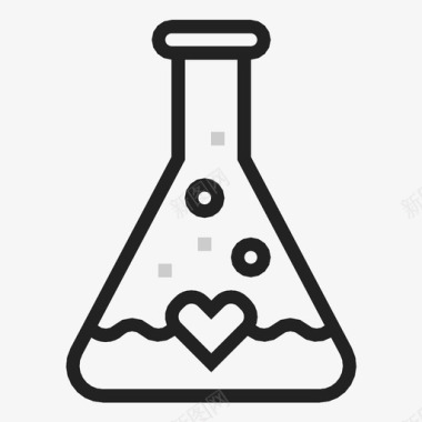 矢量药剂药剂化学饮料图标图标