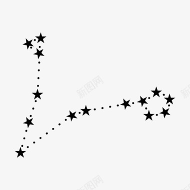 双鱼座星座秋天图标图标