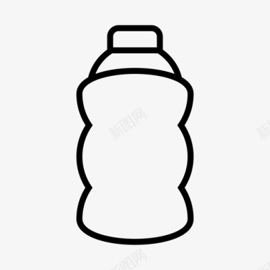 瓶子饮料包装图标图标