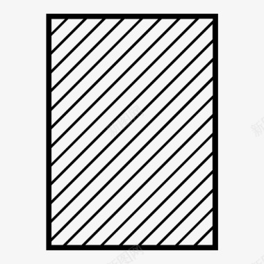 矩形全方斜线填充超过十图标图标