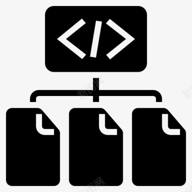 网页开发源代码源文件图标图标