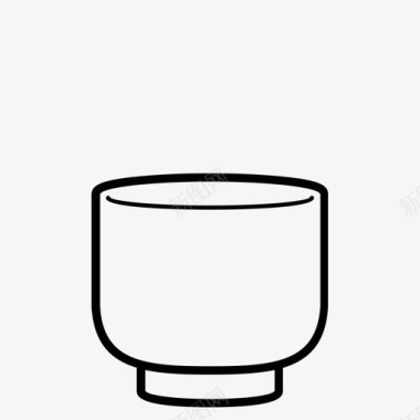 獭祭清酒免抠酒杯瓷杯清酒图标图标