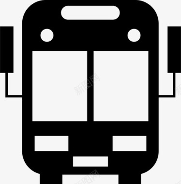 公共交通标识公共汽车公共汽车学校驾驶图标图标