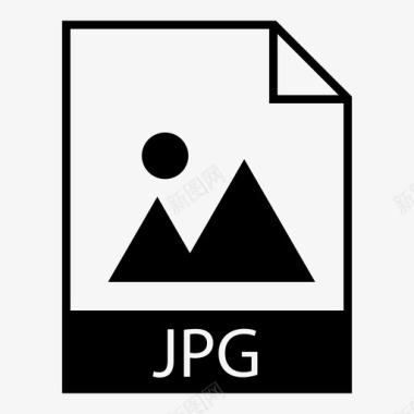 功效型图像文件类型jpeg图标图标