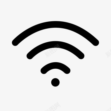 wifi接收器wifi连接互联网图标图标