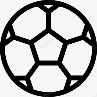 足球比赛体育运动图标图标