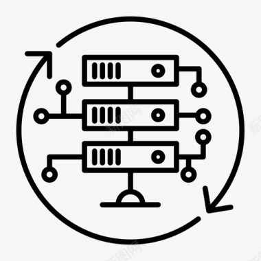 服务器服务器安全数据保护数据库安全图标图标