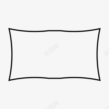 小米枕头枕头靠垫睡眠图标图标