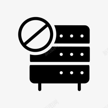 服务器块网络服务器图标图标