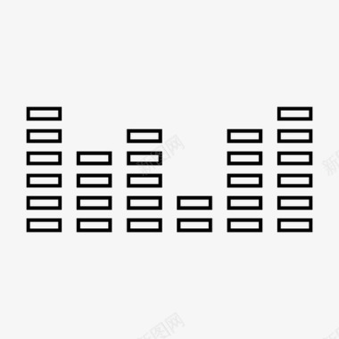 周年庆祝均衡器节拍庆祝图标图标