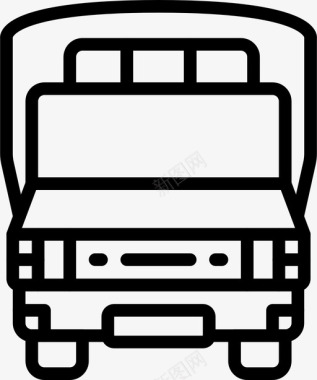 便利巴士便利设施议会图标图标