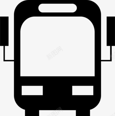 公共交通标识公共汽车公共汽车学校驾驶图标图标