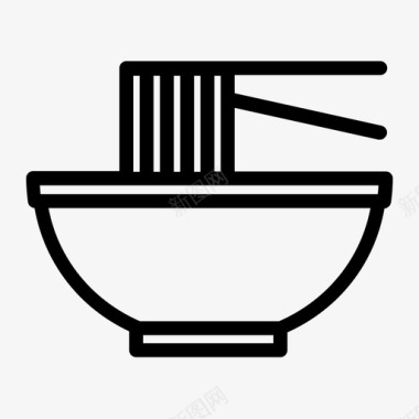 毛肚汤面条食物拉面图标图标