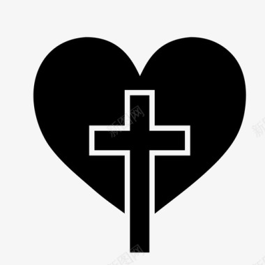 基督的爱十字架耶稣图标图标