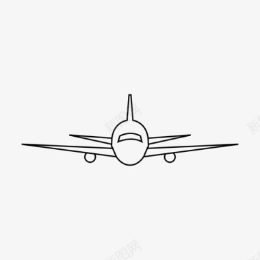 飞机飞行飞机航线图标图标