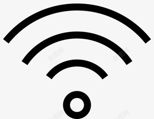 无线电wifi连接互联网图标图标