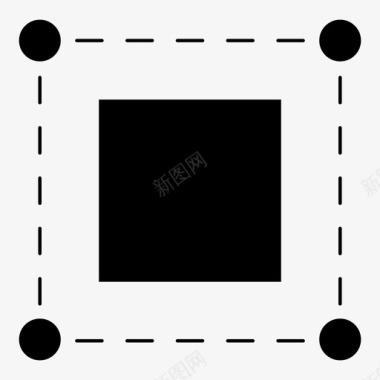 ppt方形裁剪调整大小图标图标