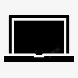 mac显示器笔记本电脑台式机mac笔记本电脑图标高清图片