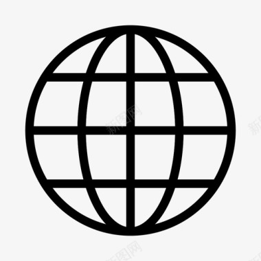 搜索引擎优化世界浏览器全球图标图标