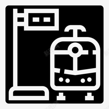 袜子火车火车站公共交通地铁图标图标