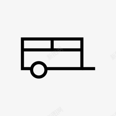 帕劳旅游线路集装箱汽车旅游图标图标