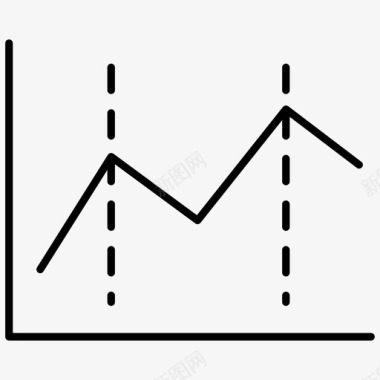 数据分析矢量插画图表数据分析统计学图标图标