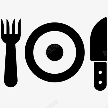 餐具刀具工具图标图标