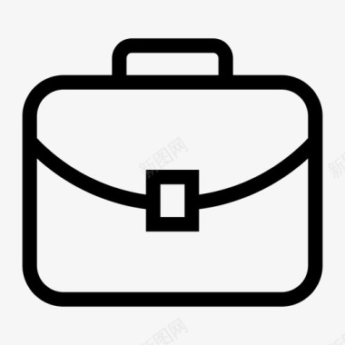 公文包商务包文件箱图标图标
