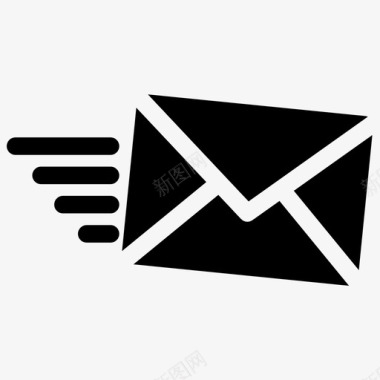 消息发送电子邮件信件图标图标
