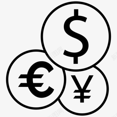 外汇美元欧元图标图标