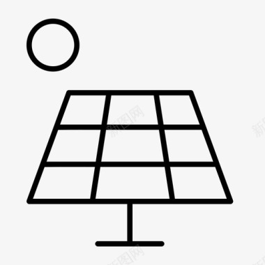 太阳能板太阳能板太阳能图标图标