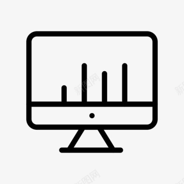 显示栏监控图表显示图标图标